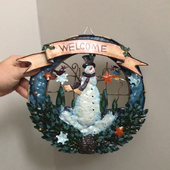Anthropologie Other - Beautiful Vintage Welcome sign